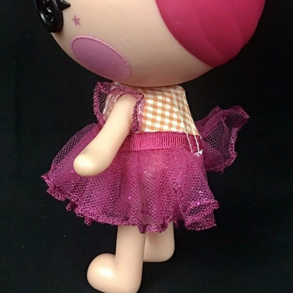 Lalaloopsy Littles Doll Twisty Tumbelina Cute Pink Hair Gold Crown MGA Toy - Picture 6 of 12
